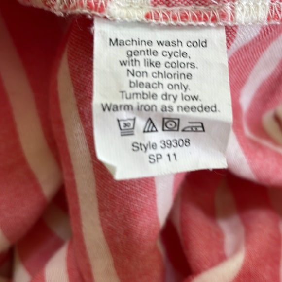 J. Crew Boathouse Striped Dress Chambray Size 2 - Picture 13 of 13